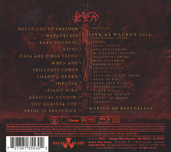 SLAYER - REPENTLESS - Imagen 2