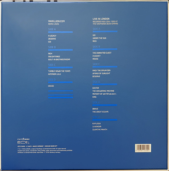 MARILLION - MARILLION.COM - SPECIAL DELUXE EDITION - Imagen 2