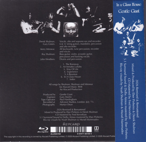 GENTLE GIANT - IN A GLASS HOUSE - Imagen 2
