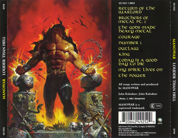 MANOWAR - LOUDER THAN HELL - Imagen 2