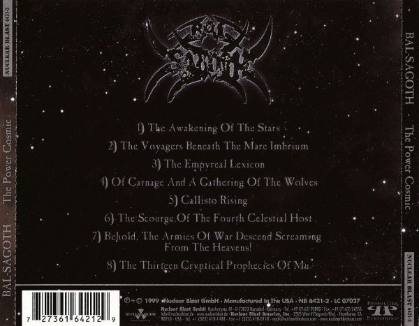 BAL - SAGOTH - THE POWER COSMIC - Imagen 2