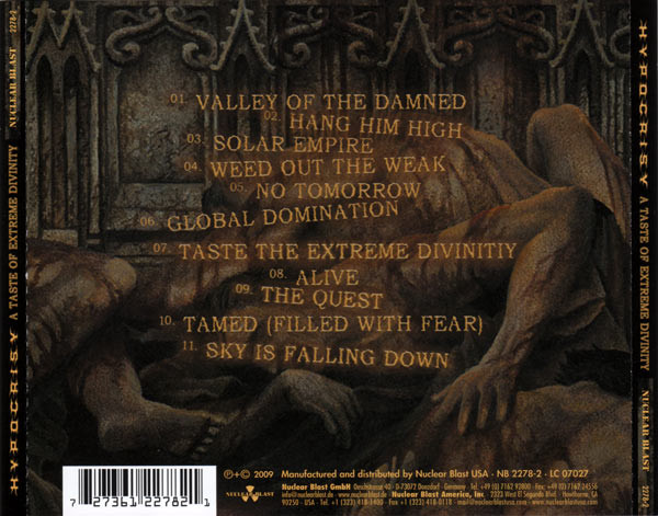 HYPOCRISY - A TASTE OF EXTREME DIVINITY - Imagen 2