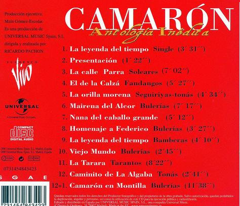 CAMARON - ANTOLOGIA INEDITA - Imagen 2