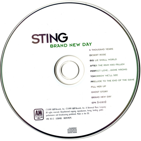 STING - BRAND NEW DAY - Imagen 2