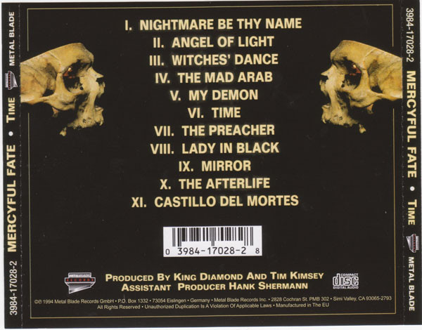 MERCYFUL FATE - TIME - Imagen 2