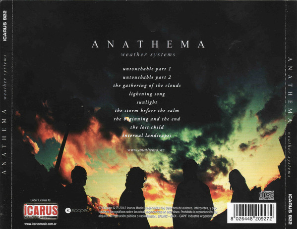 ANATHEMA - WEATHER SYSTEM - Imagen 2