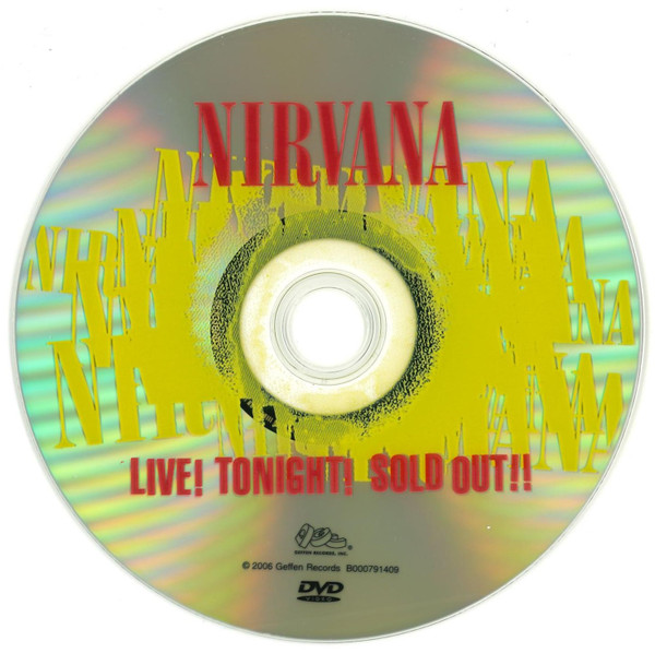 NIRVANA - LIVE ! TONIGHT ! / SOLD OUT !! - Imagen 2