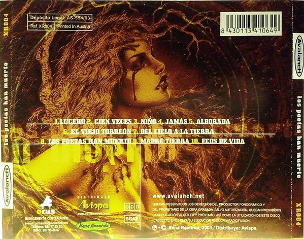 AVALANCH - LOS POETAS HAN MUERTO - Imagen 2