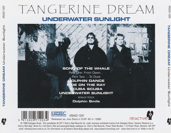 TANGERINE DREAM - UNDERWATER SUNLIGHT - Imagen 2