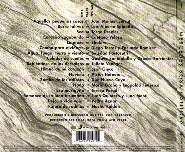 MERCEDES SOSA - CANTORA 1 - Imagen 2