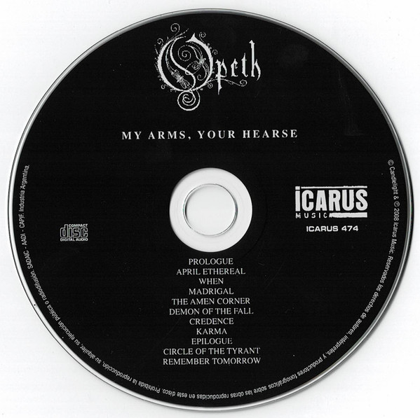 OPETH - MY ARMS YOU HEARSE - Imagen 2