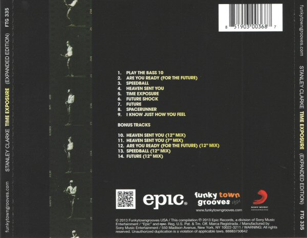 STANLEY CLARKE – TIME EXPOSURE - Imagen 2