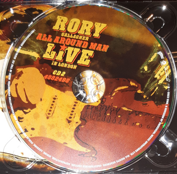 RORY GALLAGHER - ALL AROUND MAN / LIVE IN LONDON - Imagen 2
