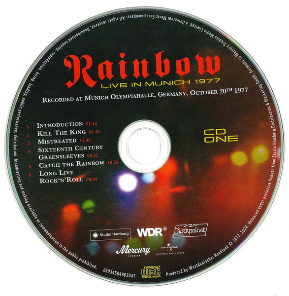 RAINBOW - LIVE IN MUNICH 1977 - Imagen 3