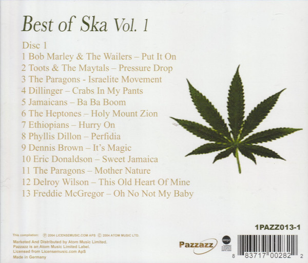 JAMAICA SKA CORE - BEST OF SKA VOLUME 1 - REGGAE SKA - Imagen 2