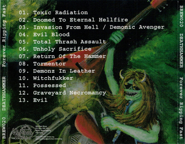 DEATHHAMMER - FOREVER RIPPING FAST - Imagen 2