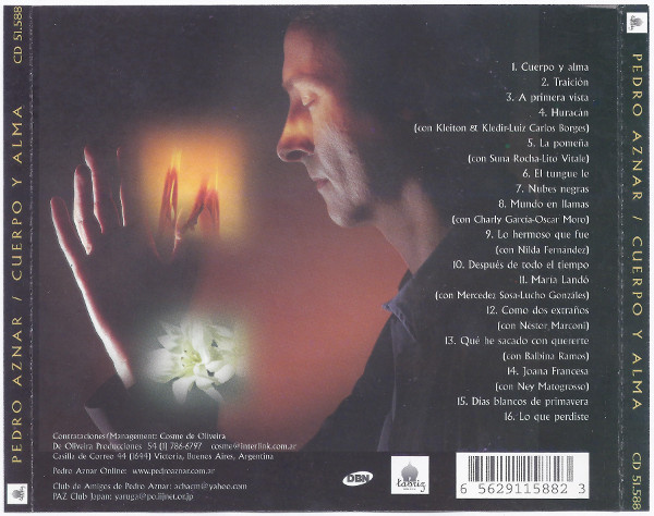 PEDRO AZNAR - CUERPO Y ALMA - Imagen 2