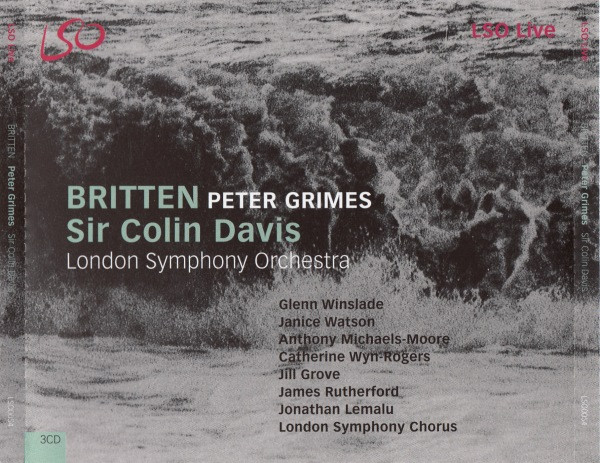 BRITTEN SIR COLIN DAVIS LONDON SYMPHONY ORCHESTRA