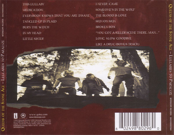 QUEEN OF THE STONE AGE - LULLABIES TO PARALIZE - Imagen 2