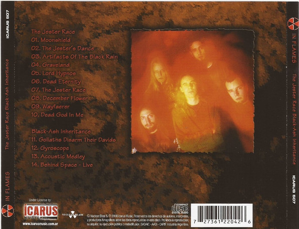 IN FLAMES - THE JESTER RACE - BLACK ASH INHERITANCE - Imagen 2