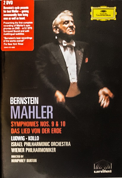 BERNSTEIN - MAHLER - SYMPHONIES Nos 9 & 10 DAS LIED VON DER ERDE