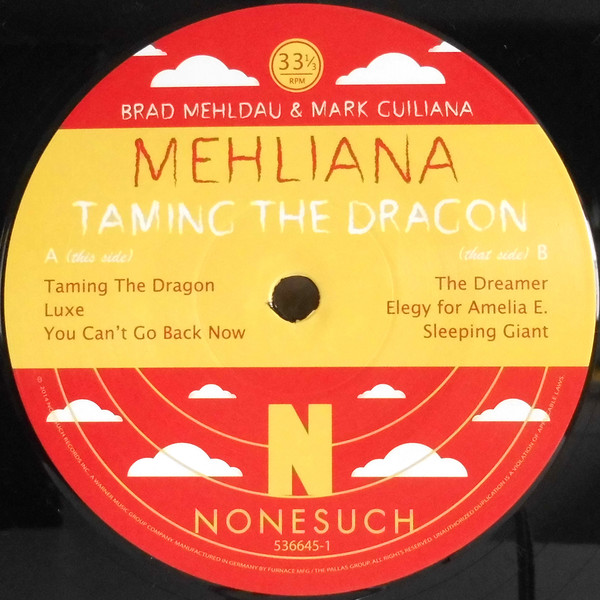 BRAD MEHLDAU & MARK GUILIANA - MEHLIANA - TAMING THE DRAGON - Imagen 2