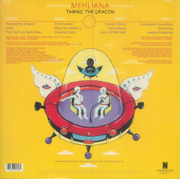 BRAD MEHLDAU & MARK GUILIANA - MEHLIANA - TAMING THE DRAGON - Imagen 3