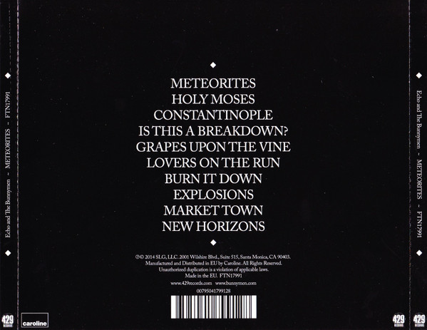 ECHO AND BUNNYMEN - METEORITES - Imagen 2