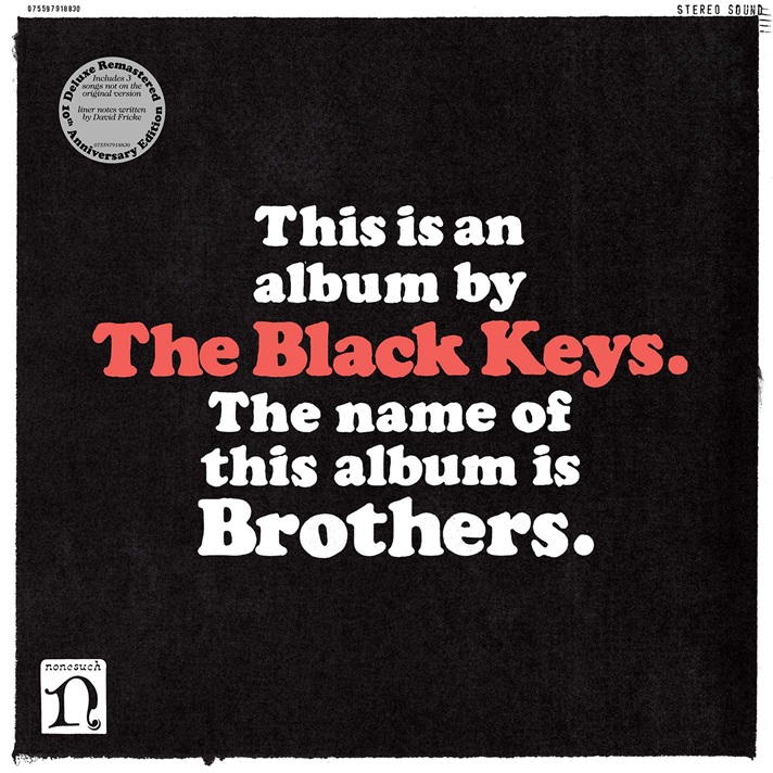 THE BLACK KEYS - BROTHERS - 10th ANNIVERSARY DELUXE EDITION
