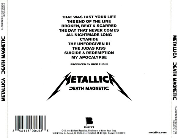 METALLICA - DEATH MAGNETIC - Imagen 2