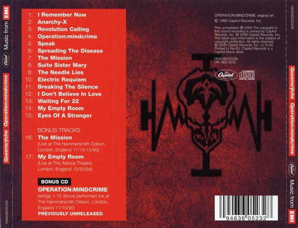 QUEENSRYCHE - OPERATION MINDCRIME - Imagen 4