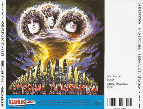 DESTRUCTION - MAD BUTCHER / ETERNAL DEVASTATION - Imagen 2