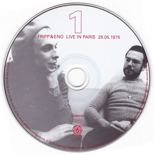 FRIPP & ENO - LIVE IN PARIS 28 05 1975 - Imagen 2