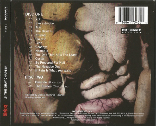 SLIPKNOT - 5 - THE GRAY CHAPTER - DELUXE EDITION - Imagen 3