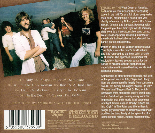 AMBROSIA - ONE EIGTHY - Imagen 2