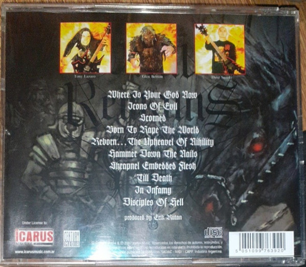 VITAL REMAINS - ICONS OF DEVIL - Imagen 2