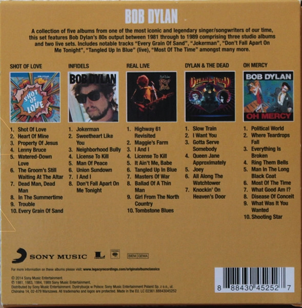 BOB DYLAN - ORIGINAL ALBUM CLASSIC - Imagen 2
