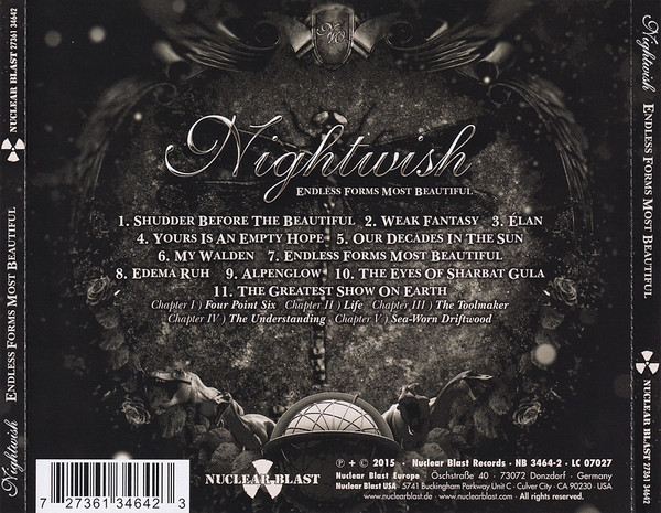 NIGHTWISH - ENDLESS FORMS MOST BEAUTIFUL - Imagen 2