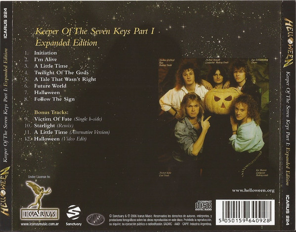 HELLOWEEN - KEEPER OF THE SEVEN KEYS - PART I - Imagen 3