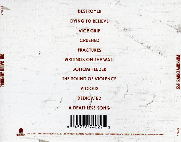 PARKWAY DRIVE - IRE - Imagen 2