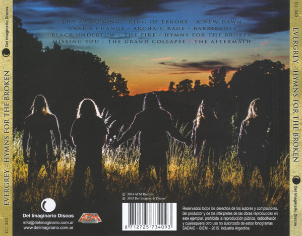 EVERGREY - HYMNS FOR THE BROKEN - Imagen 2