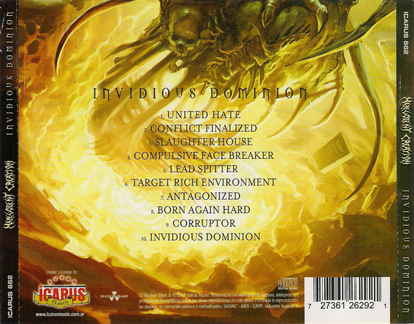 MALEVOLENT CREATION - INVIDIOUS DOMINION - Imagen 2