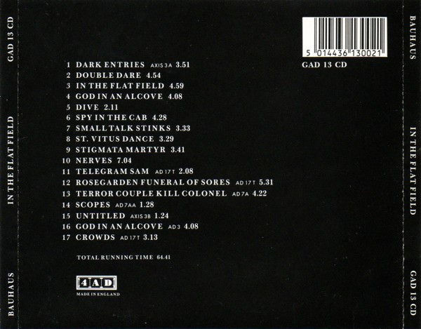 BAUHAUS - IN THE FLAT FIELD - Imagen 3