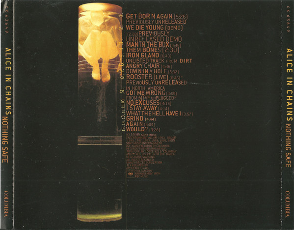 ALICE IN CHAINS - NOTHING SAFE - THE BEST OF THE BOX - Imagen 2