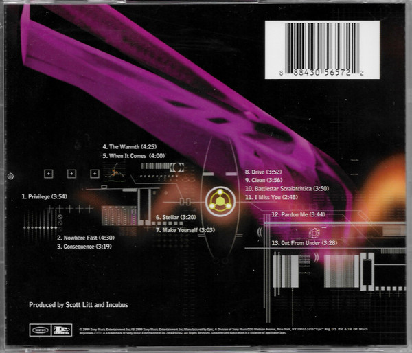 INCUBUS - MAKE YOURSELF - Imagen 3