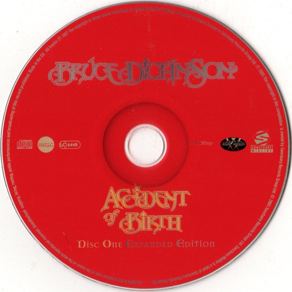 BRUCE DICKINSON - ACCIDENT OF BIRTH - Imagen 3