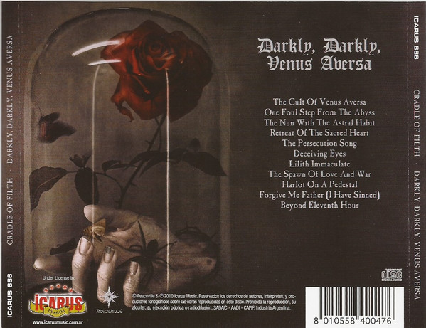CRADLE OF FILTH - DARKLY DARKLY VENUS AVERSA - Imagen 2