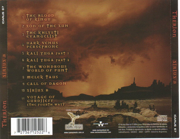 THERION - SIRIUS B - Imagen 3