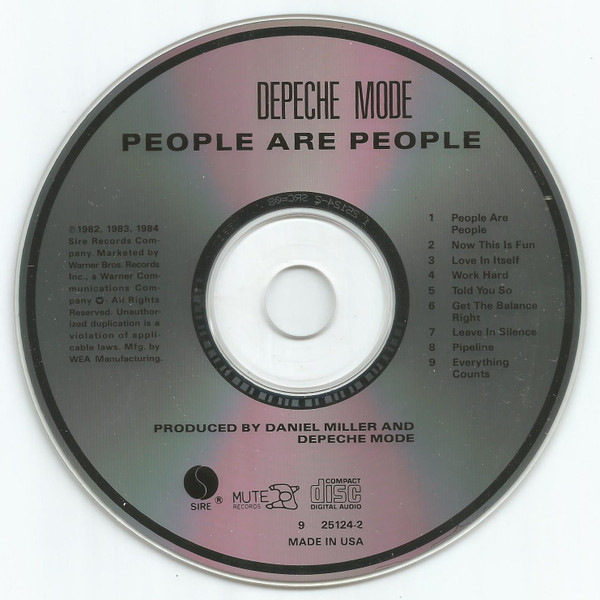 DEPECHE MODE - PEOPLE ARE PEOPLE - Imagen 2