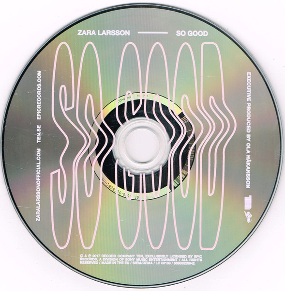 ZARA LARSSON - SO GOOD - Imagen 2